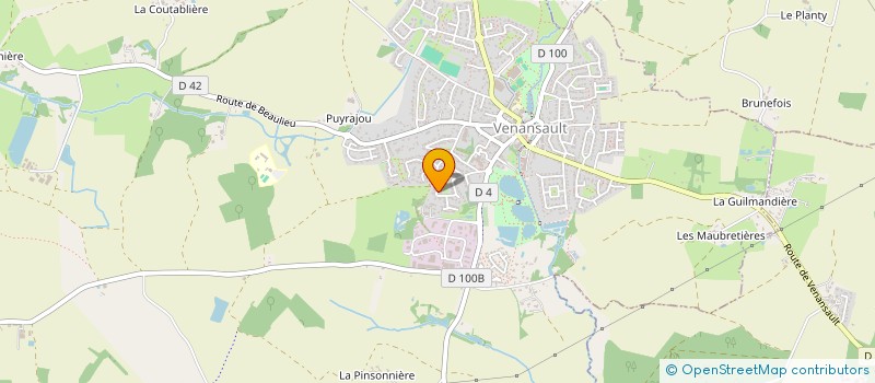 localisation de l'entreprise KEZELI - IMMO  VENANSAULT