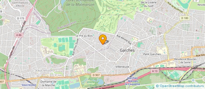 localisation de l'entreprise KEZIAH  VAUCRESSON