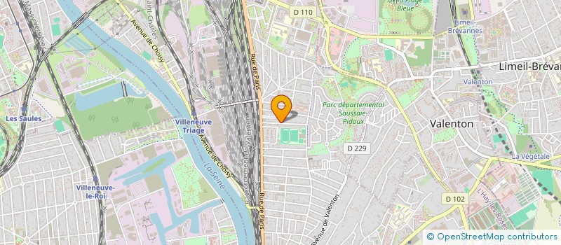 localisation de l'entreprise KF CARS  VILLENEUVE-SAINT-GEORGES