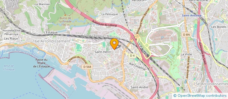 localisation de l'entreprise KF CIE à MARSEILLE