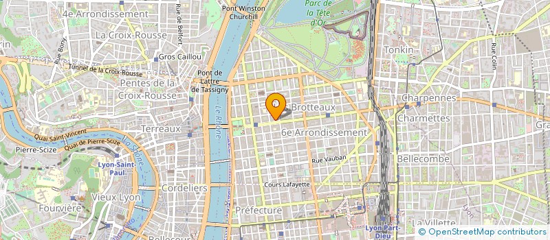 localisation de l'entreprise KF DESIGN  LYON