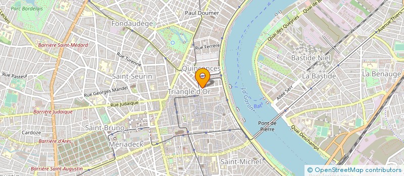 localisation de l'entreprise KF DEVELOPPEMENT à BORDEAUX
