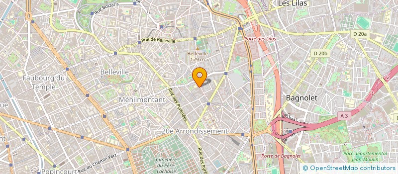 localisation de l'entreprise KF ET RG PELLEPORT  PARIS