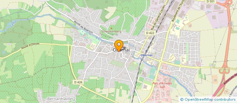 localisation de l'entreprise KF HOLDING  VALFF