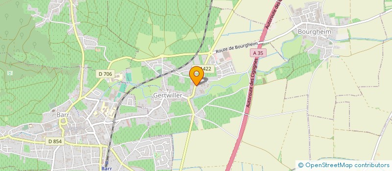 localisation de l'entreprise KF HORIZONS  GERTWILLER