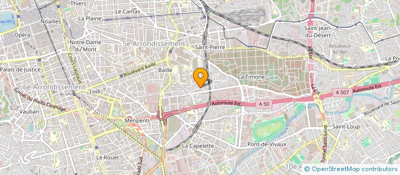 localisation de l'entreprise KF IMMO  MARSEILLE