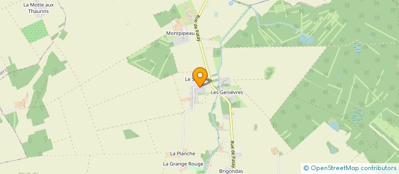 localisation de l'entreprise KF ORLEANS à HUISSEAU-SUR-MAUVES