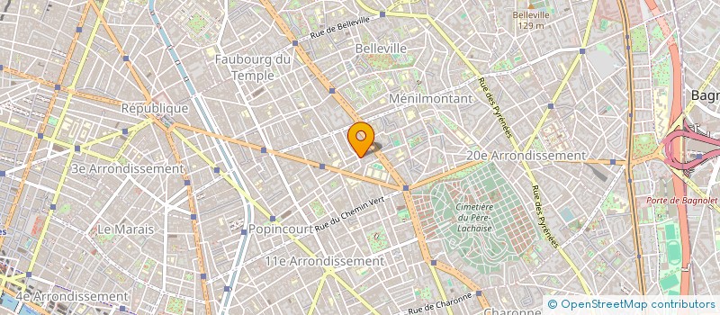 localisation de l'entreprise KF PRIM  PARIS