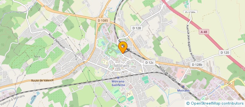 localisation de l'entreprise KF SERVICES  VOIRON