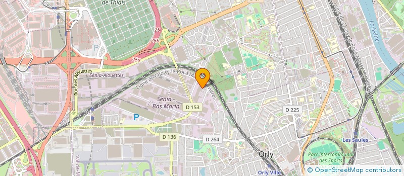 localisation de l'entreprise KF TRADING  ORLY