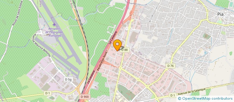 localisation de l'entreprise KF2C à PERPIGNAN