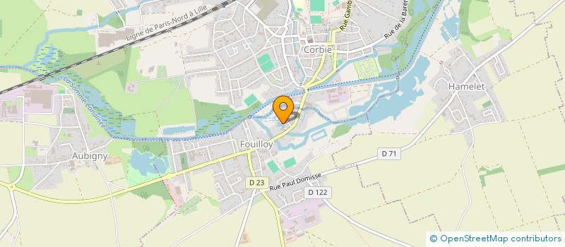 localisation de l'entreprise KF2L  FOUILLOY