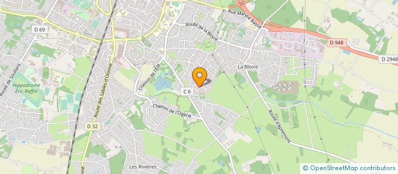 localisation de l'entreprise KF2M à CHALLANS