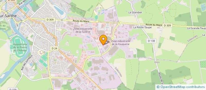 localisation de l'entreprise KF7 à SOLESMES