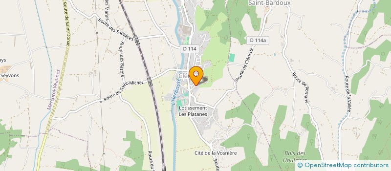 localisation de l'entreprise KFA SARL à CLERIEUX