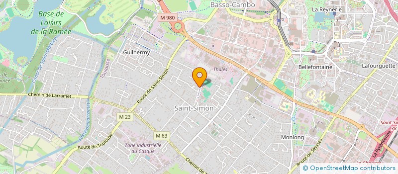 localisation de l'entreprise KFAT à TOULOUSE