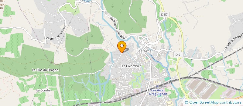 localisation de l'entreprise KFB à LES ARCS