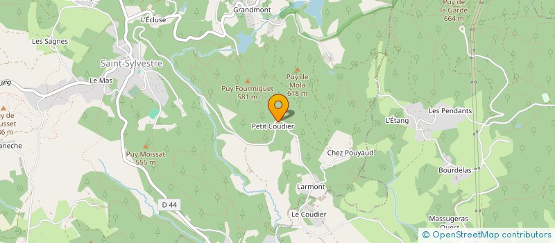 localisation de l'entreprise KFB  SAINT-SYLVESTRE