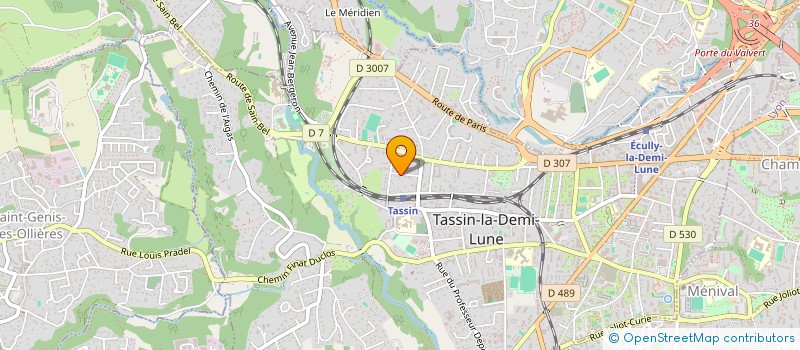 localisation de l'entreprise KFC  TASSIN-LA-DEMI-LUNE