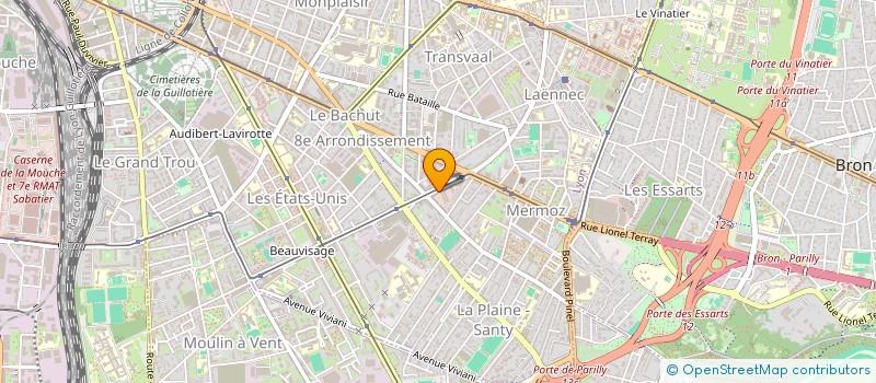 localisation de l'entreprise KFD  LYON