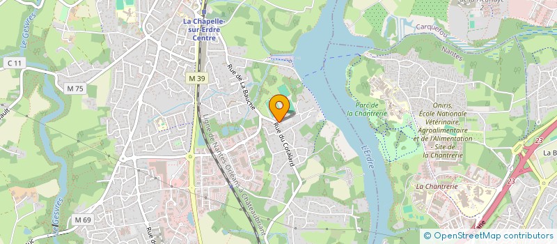 localisation de l'entreprise KFE à LA CHAPELLE-SUR-ERDRE