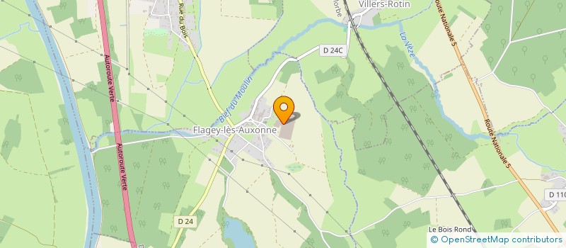 localisation de l'entreprise KFE  FLAGEY-LES-AUXONNE