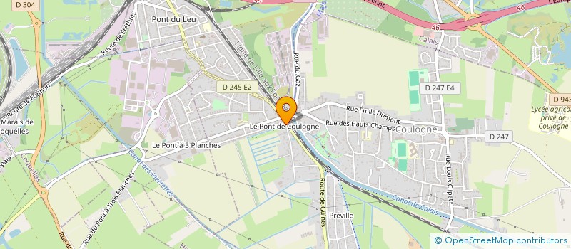 localisation de l'entreprise KFE DEL'DARTS  COULOGNE