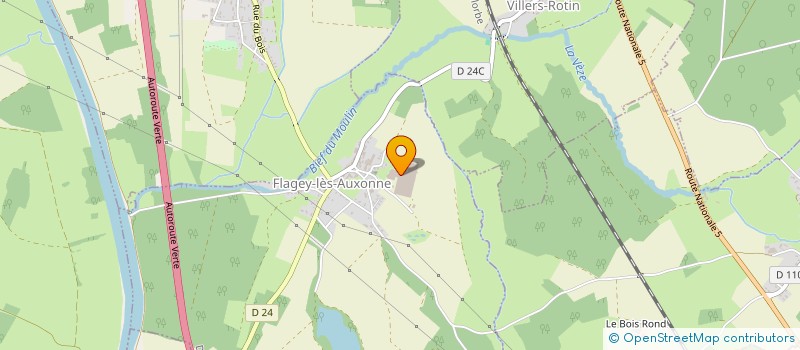 localisation de l'entreprise KFE ENERGIES  FLAGEY-LES-AUXONNE