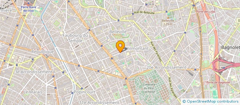 localisation de l'entreprise KFG & CHIKEN  PARIS