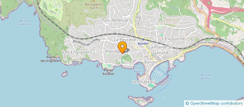 localisation de l'entreprise KFH à BANDOL