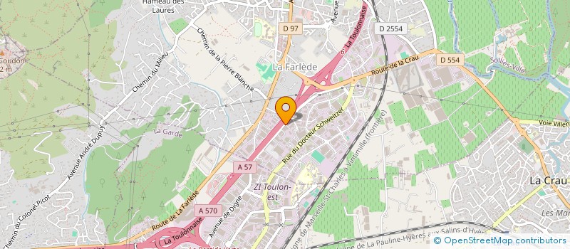 localisation de l'entreprise KFI COMPANY à LA FARLEDE