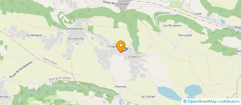 localisation de l'entreprise KFI HOLDING  SAINT-SAVIN