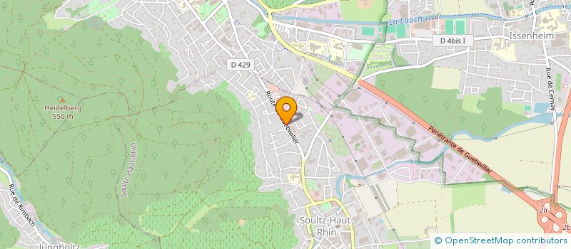 localisation de l'entreprise KFK KOCABAS à SOULTZ-HAUT-RHIN