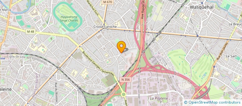 localisation de l'entreprise KFL CONSULTING à MARCQ-EN-BARŒUL