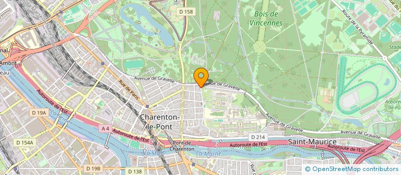 localisation de l'entreprise KFL FOOD & CO à SAINT-MAURICE