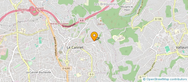 localisation de l'entreprise KFM RIVIERA à LE CANNET