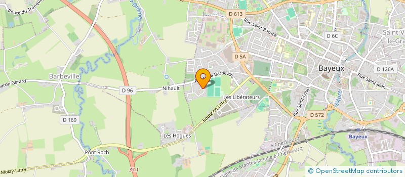 localisation de l'entreprise KFMC IMMO  BAYEUX