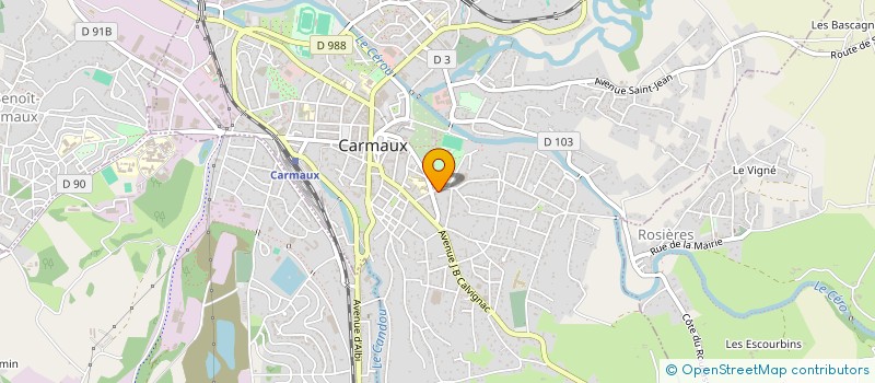 localisation de l'entreprise KFN REALTY  CARMAUX