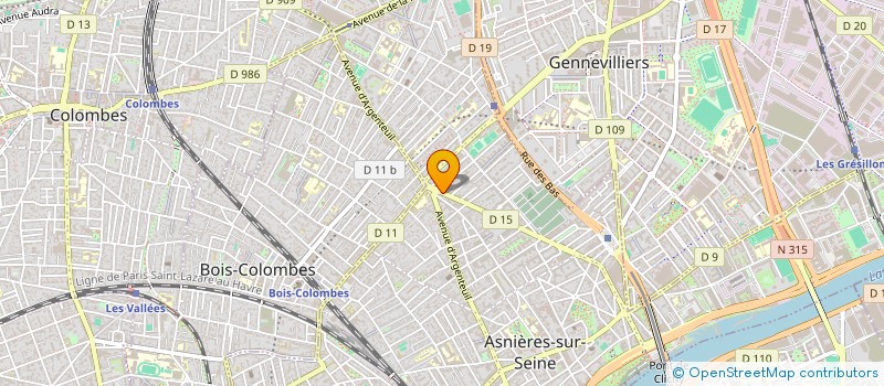 localisation de l'entreprise KFORCE SECURITE INTERVENTION SARL  ASNIERES-SUR-SEINE