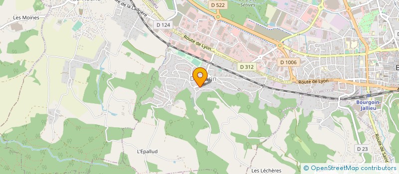 localisation de l'entreprise KFP DISTRIBUTION  DOMARIN