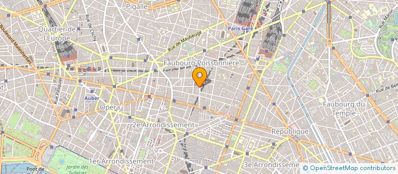 localisation de l'entreprise KFP INSTITUT FRANCO-CANADIEN DE MANAGEMENT  PARIS