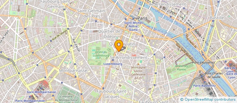 localisation de l'entreprise KFP SOUFFLOT  PARIS