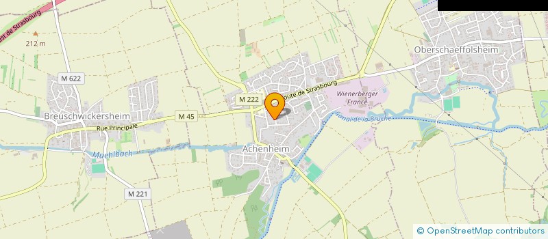 localisation de l'entreprise KFR RESTAURATION à ACHENHEIM