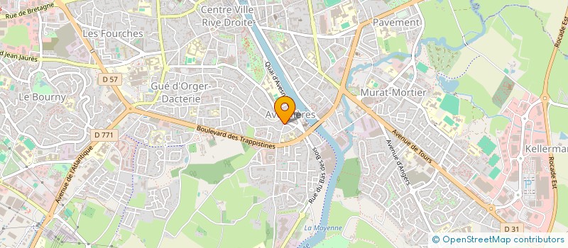 localisation de l'entreprise KFS à LAVAL