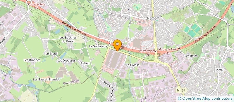 localisation de l'entreprise KFX à REZE