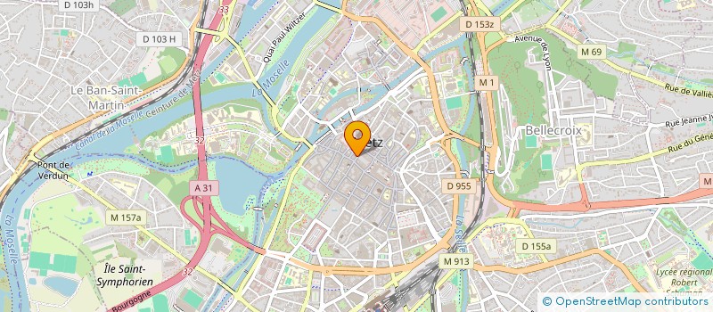 localisation de l'entreprise KFY  METZ