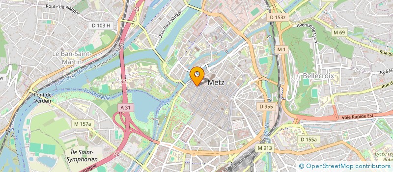 localisation de l'entreprise KG  METZ