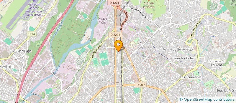 localisation de l'entreprise KG à ANNECY