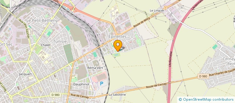 localisation de l'entreprise KG  REIMS