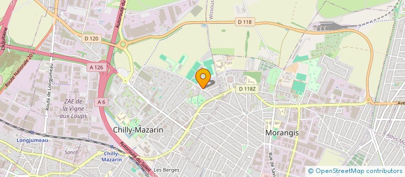 localisation de l'entreprise KG AUTO 4  CHILLY-MAZARIN